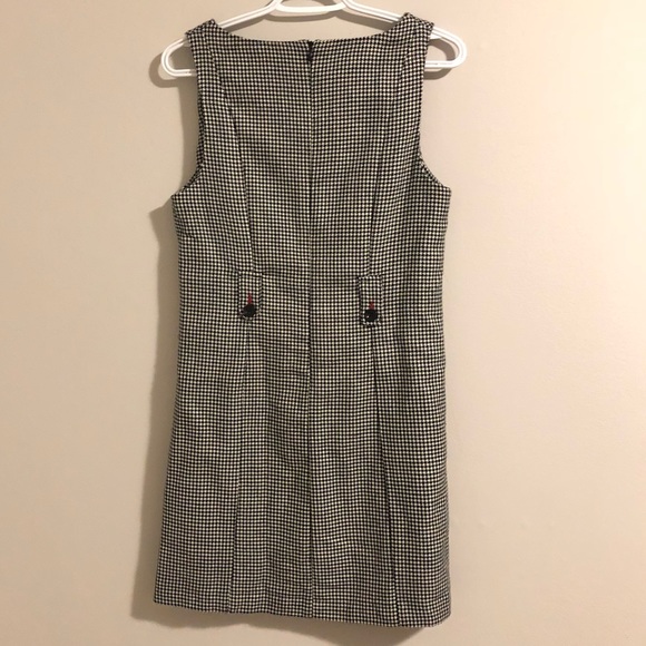 Vintage Point Zero houndstooth sleeveless dress - Picture 3 of 12